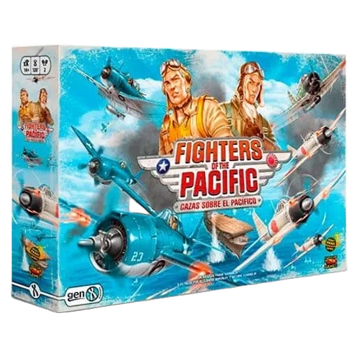 Caja del juego Cazas Sobre el Pacífico