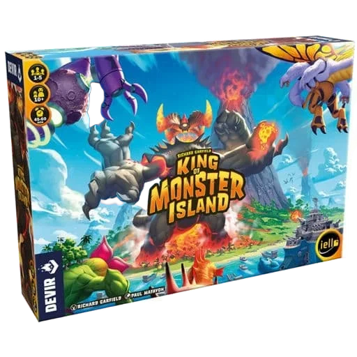Caja del juego King of Monster Island
