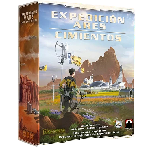 Caja del juego Terraforming Mars: Ares Expedition – Foundations