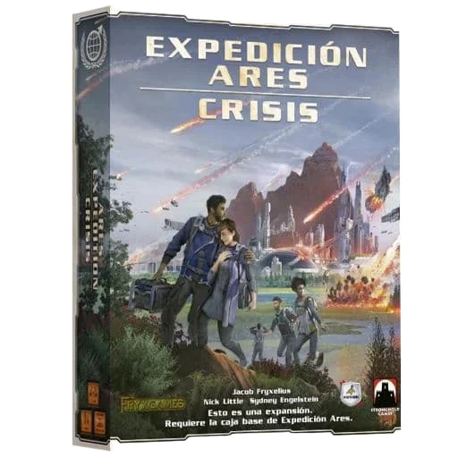 Caja del juego Terraforming Mars: Ares Expedition – Crisis
