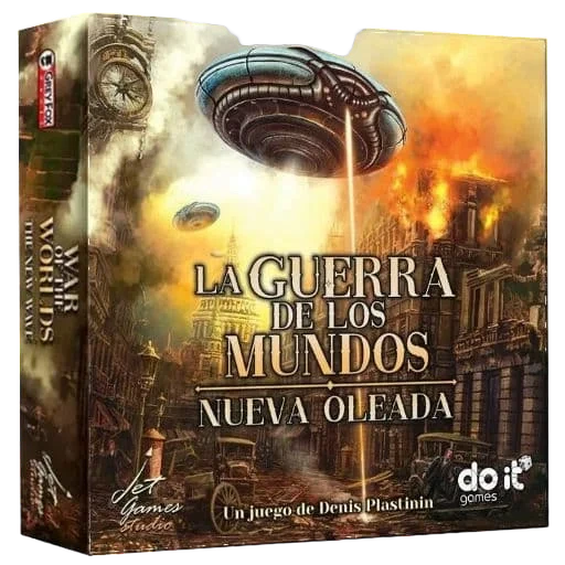 Caja del juego La Guerra de los Mundos: Nueva Oleada