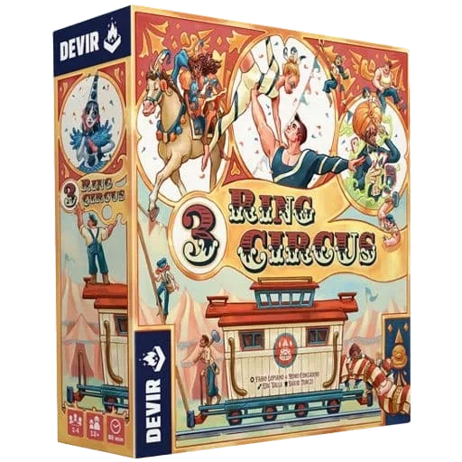 Caja del juego 3 Ring Circus