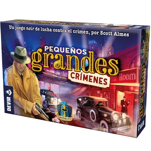 Caja del juego Pequeños Grandes Crímenes