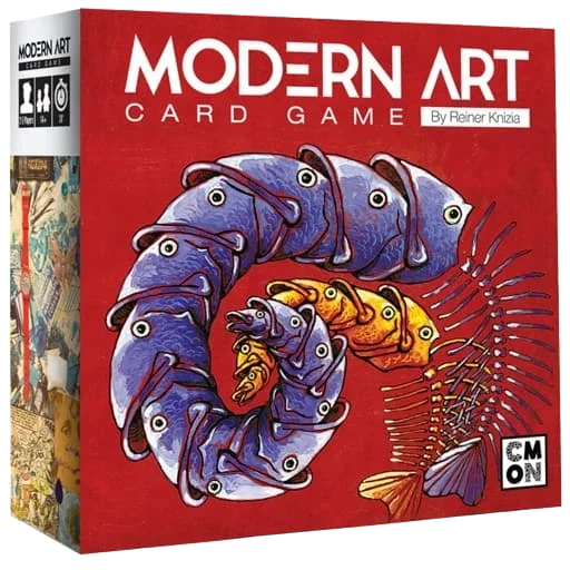 Caja del juego Modern Art Card Game