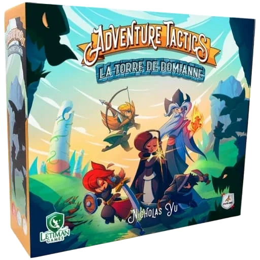 Caja del juego Adventure Tactics: La Torre de Domianne