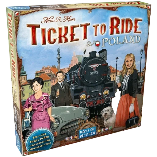 Caja del juego Ticket to Ride Map Collection 6½: Poland