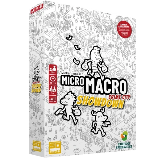 Caja del juego MicroMacro: Crime City – Showdown