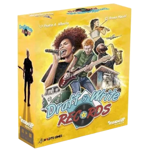 Caja del juego Draft & Write Records