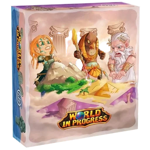 Caja del juego World in Progress
