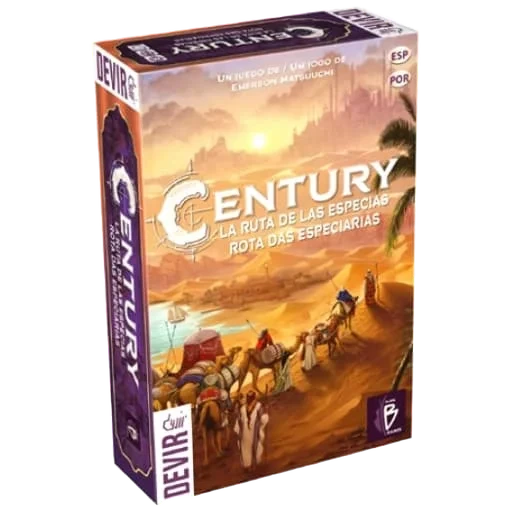 Caja del juego Century: La ruta de las especias