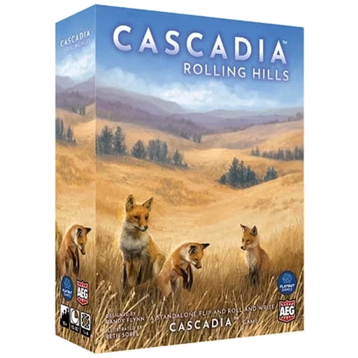 Caja del juego Cascadia: Rolling Hills