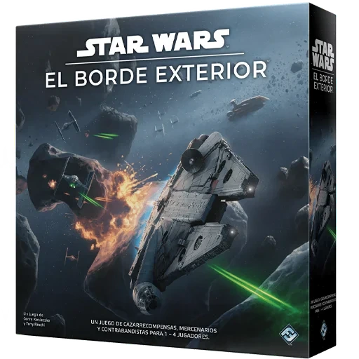 Caja del juego Star Wars: El Borde Exterior
