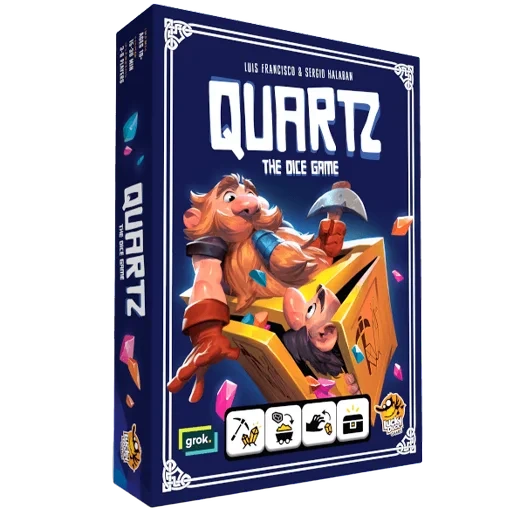 Caja del juego Quartz: The Dice Game