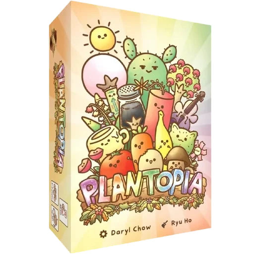 Caja del juego Plantopia: The Card Game