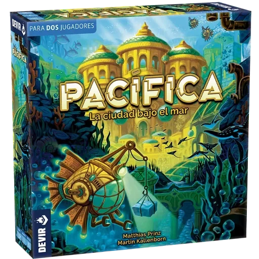 Caja del juego Pacífica: La ciudad bajo el mar