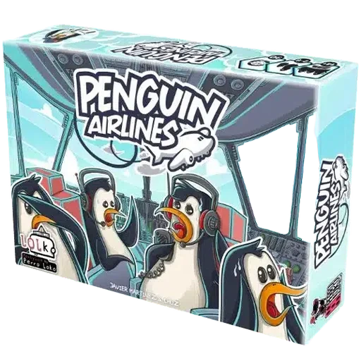 Caja del juego Penguin Airlines
