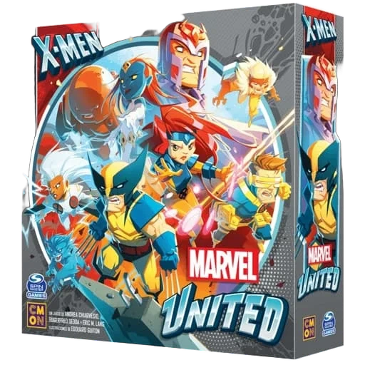 Caja del juego Marvel United: X-Men