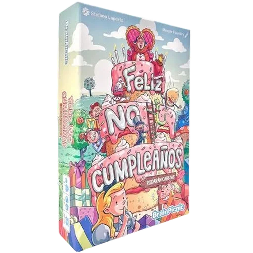 Caja del juego Feliz No Cumpleaños