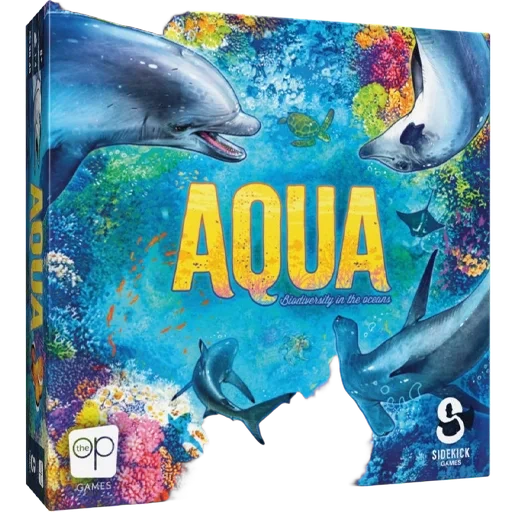 Caja del juego Aqua: Biodiversidad en los Océanos