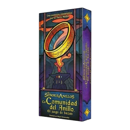 Caja del juego La Comunidad del Anillo: El juego de bazas