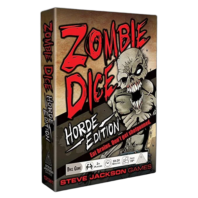 Caja del juego Zombie Dice Horde Edition