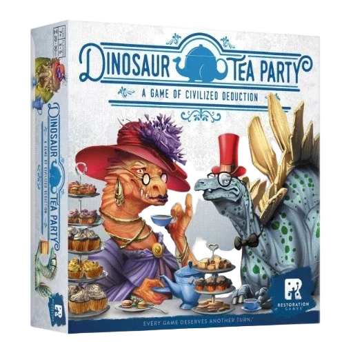 Caja del juego Dinosaur Tea Party
