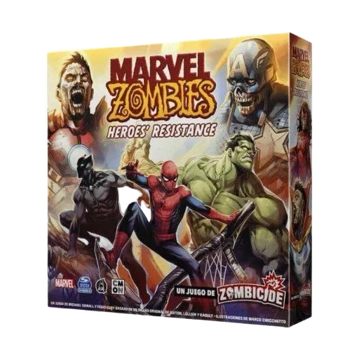 Caja del juego Marvel Zombies: Heroes' Resistance