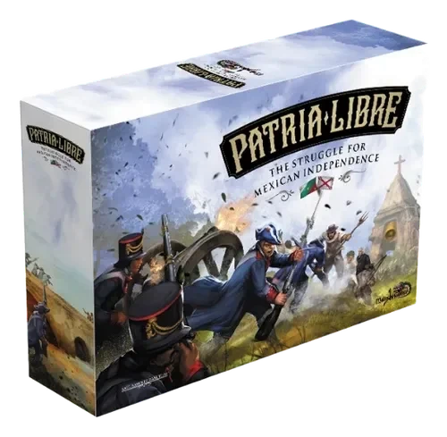Caja del juego Patria Libre