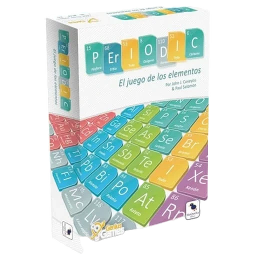 Caja del juego Periodic: el juego de los elementos