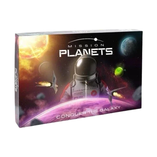 Caja del juego Mission Planets