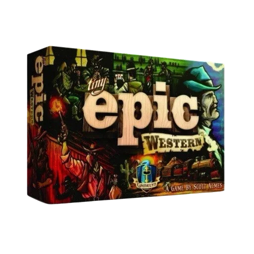 Caja del juego Tiny Epic Western