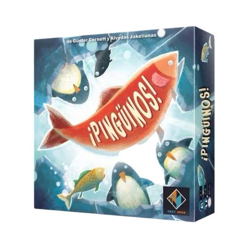 Caja del juego ¡Pingüinos!