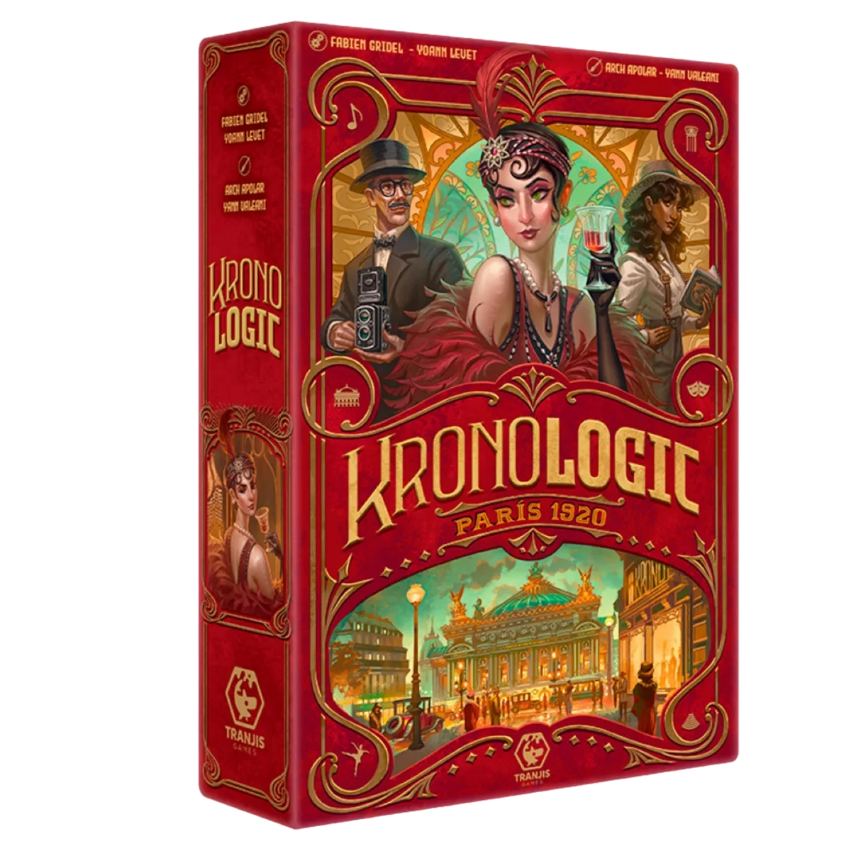 Caja del juego Kronologic: Paris 1920