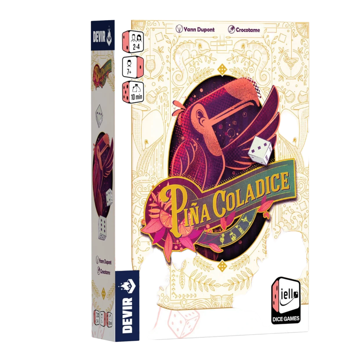 Caja del juego Piña Coladice