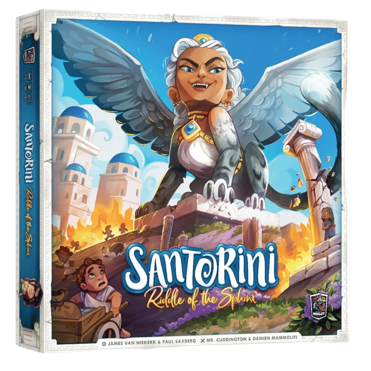 Caja del juego Santorini: Riddle of the Sphinx