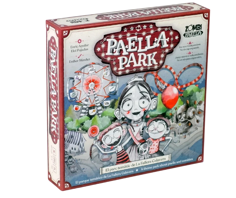 Caja del juego Paella Park