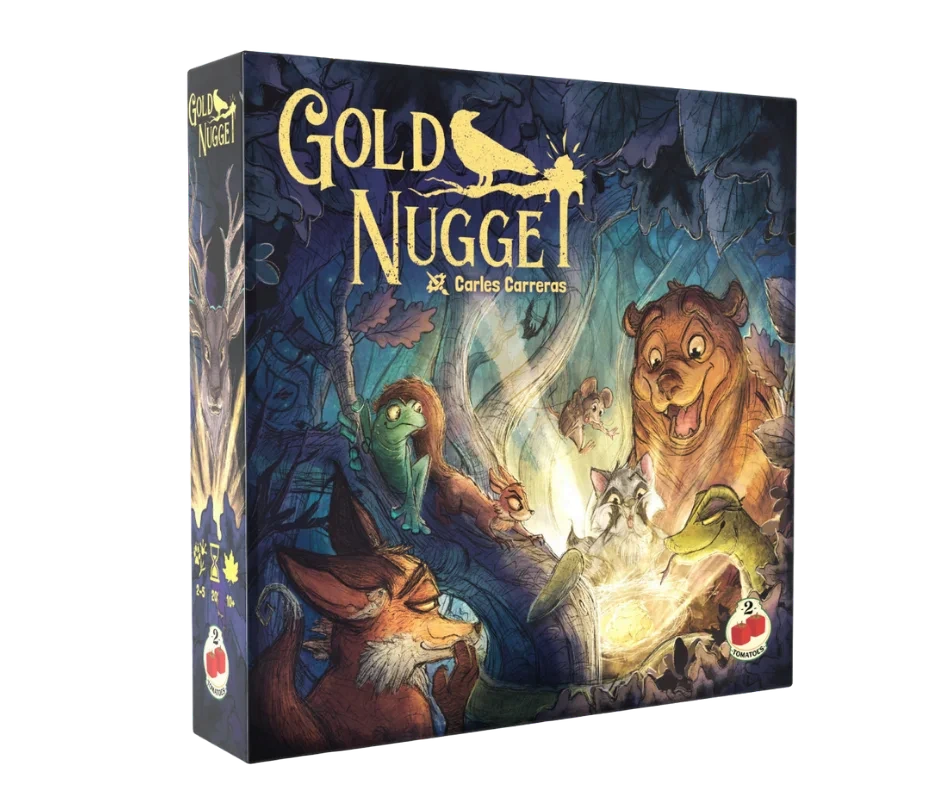 Caja del juego Gold Nugget