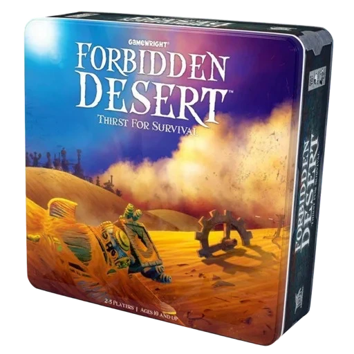 Caja del juego Forbidden Desert