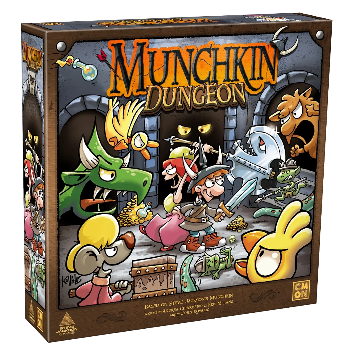 Caja del juego Munchkin Dungeon