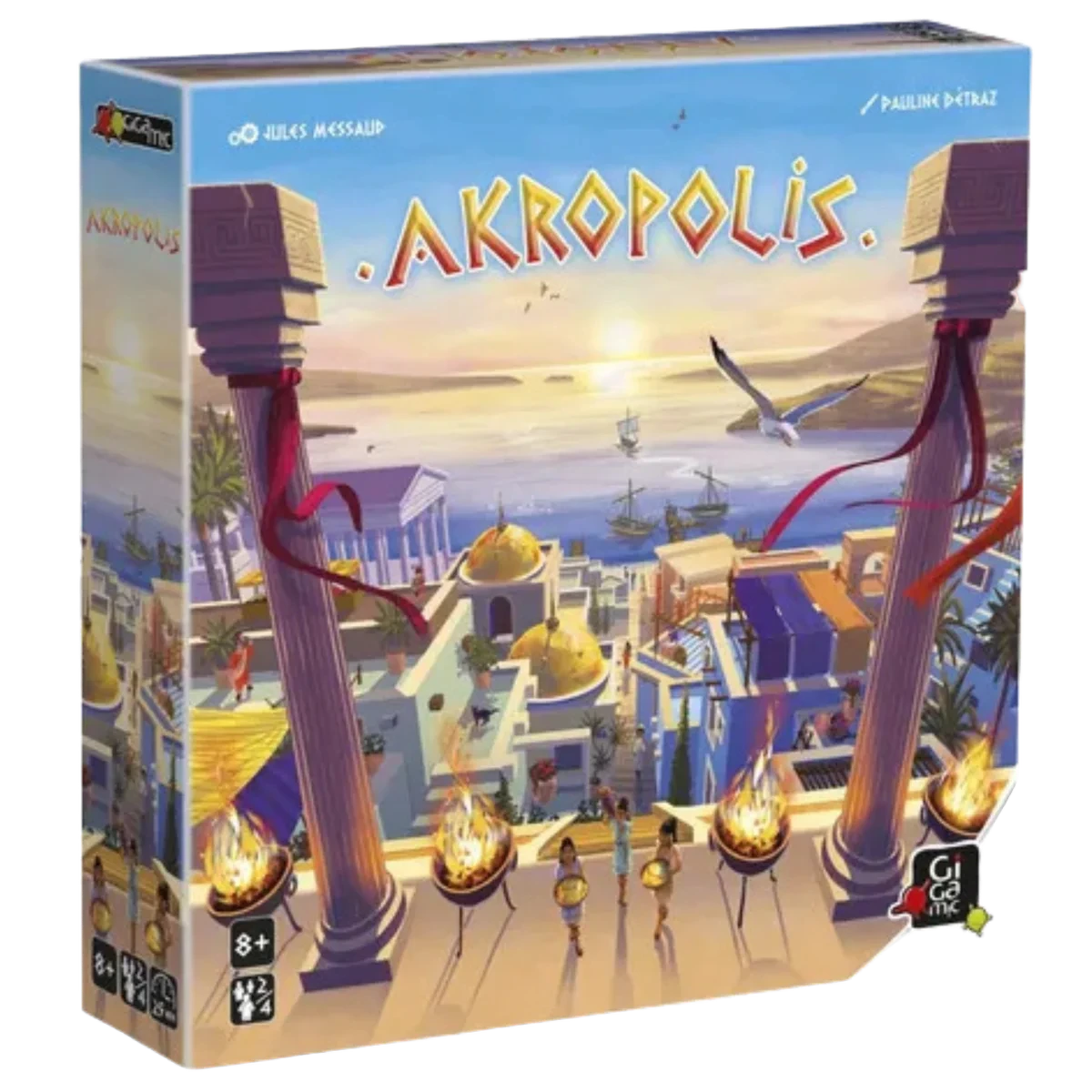 Caja del juego Akropolis