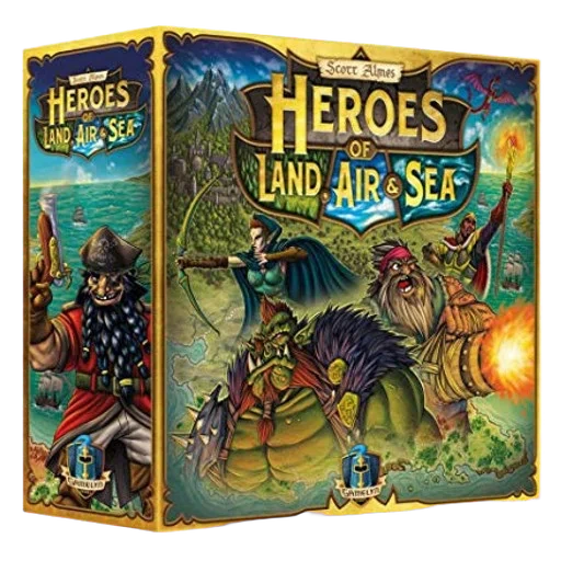 Caja del juego Heroes of Land, Air & Sea