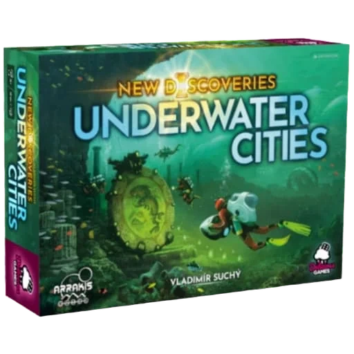 Caja del juego Underwater Cities: New Discoveries