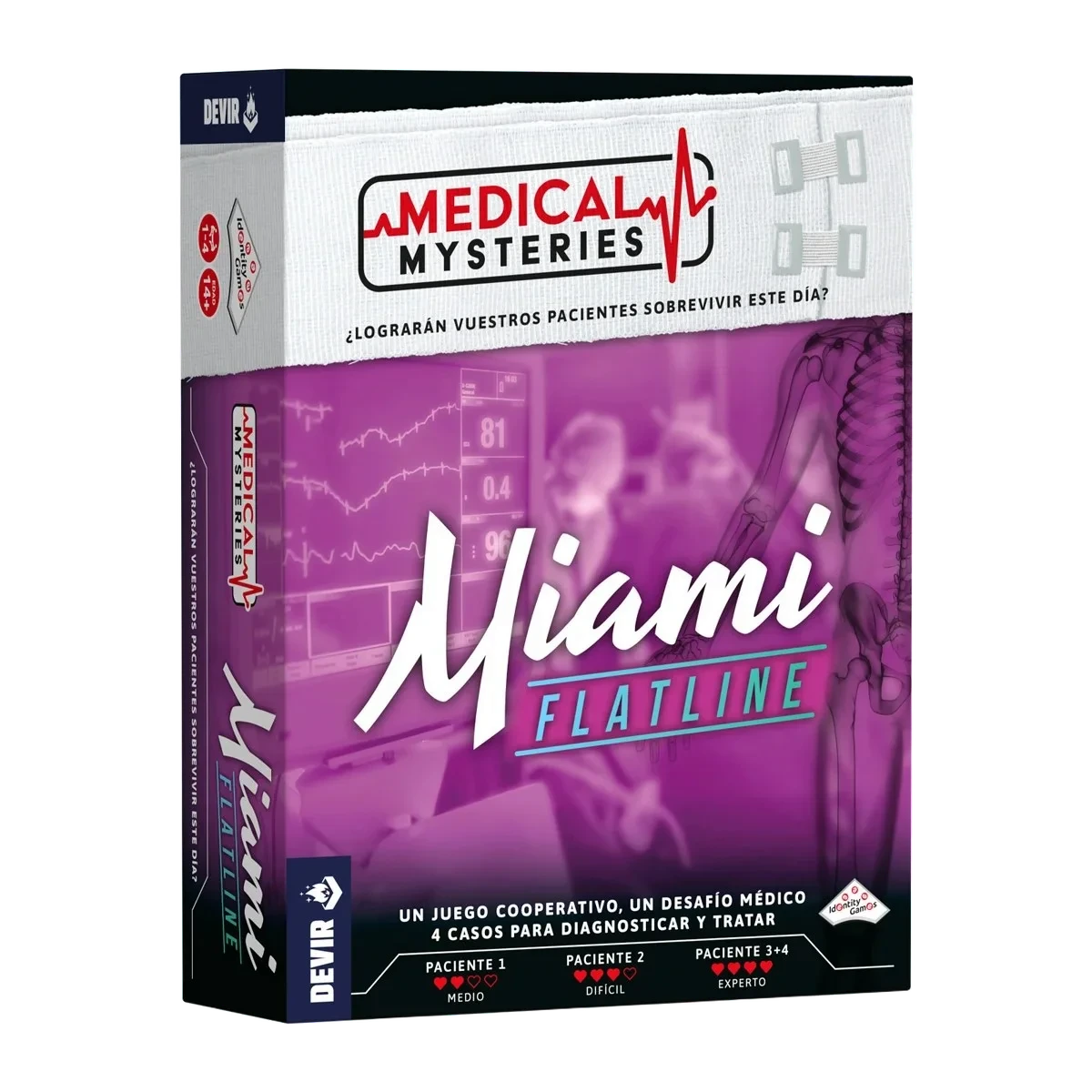 Caja del juego Medical Mysteries: Miami Flatline