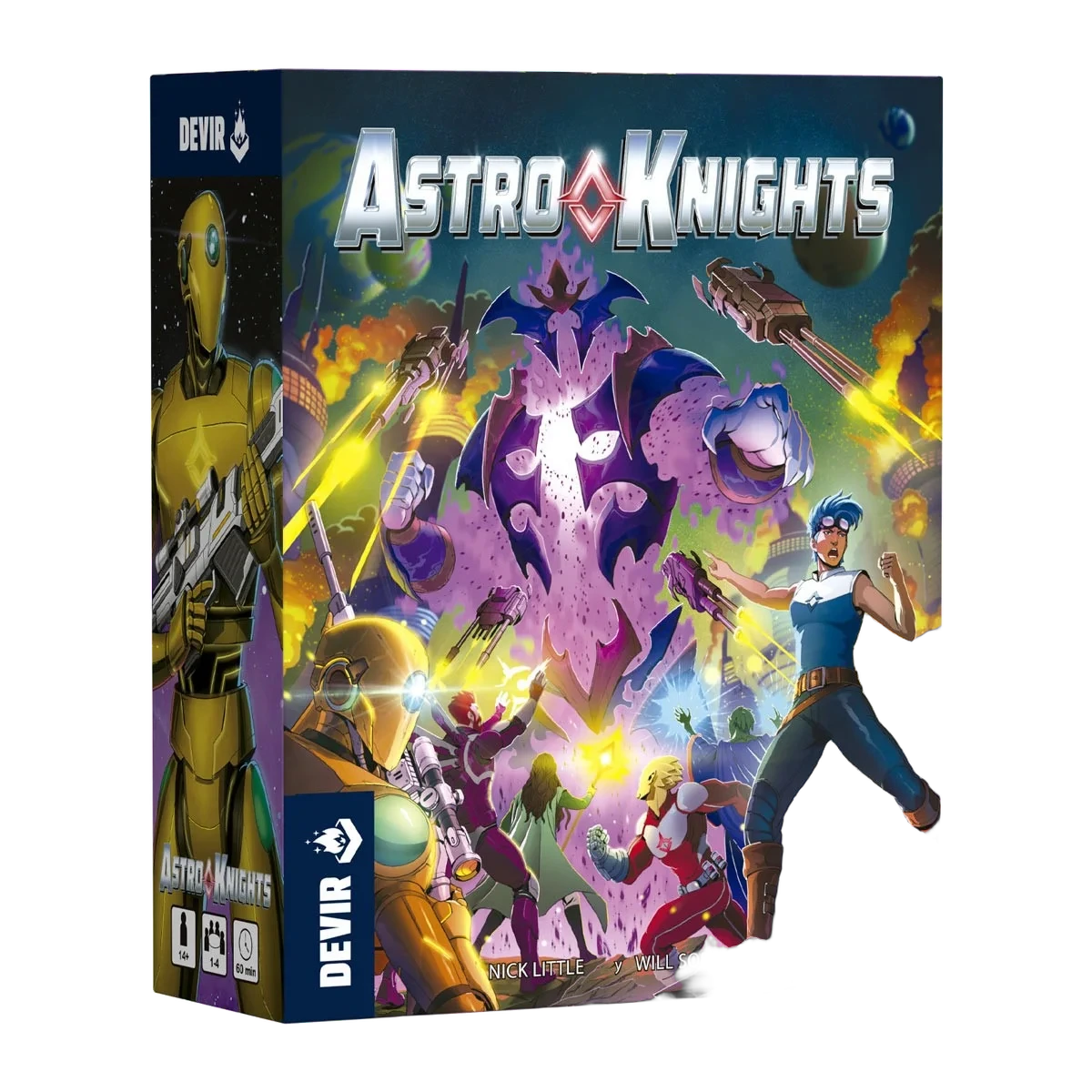 Caja del juego Astro Knights