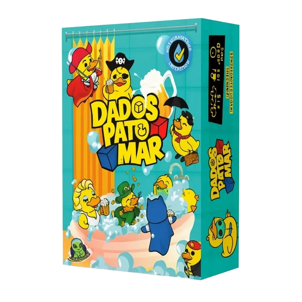 Caja del juego DADOS PATO MAR