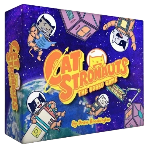 Caja del juego CatStronauts: The Board Game