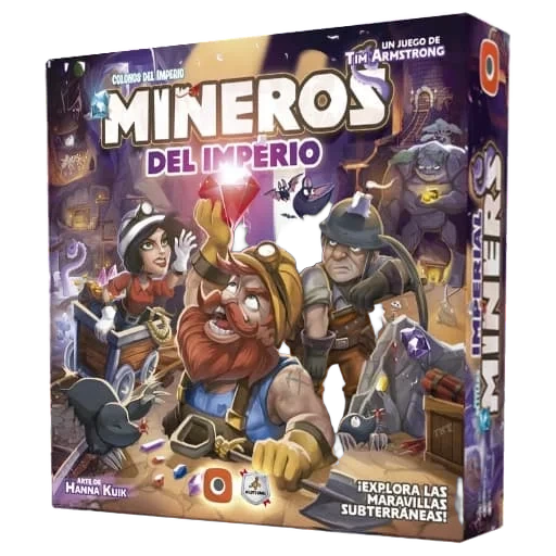 Caja del juego Mineros del Imperio