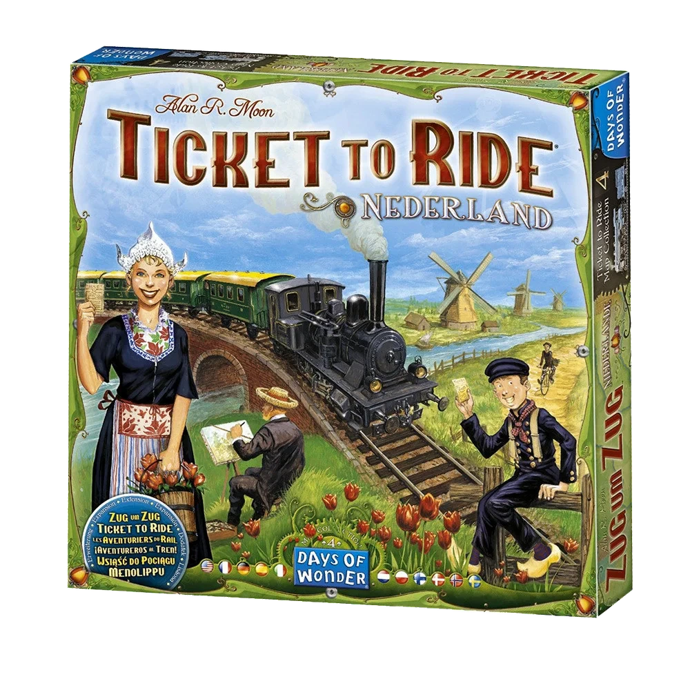Caja del juego Ticket to Ride Map Collection 4: Nederland