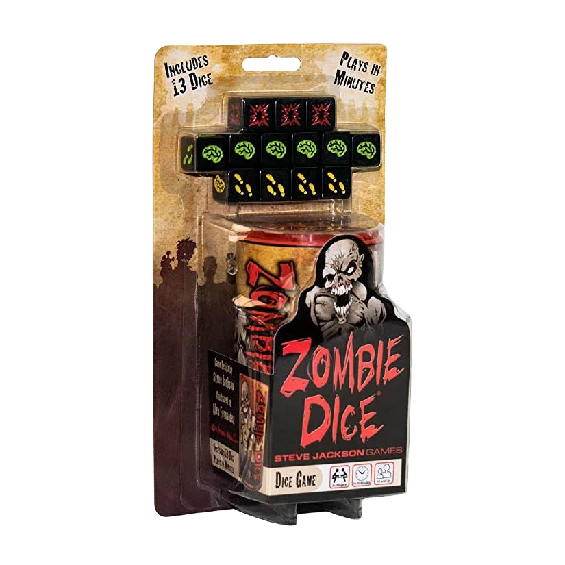Caja del juego Zombie Dice