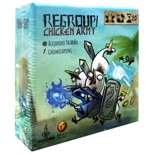 Caja del juego Regroup! Chicken Army